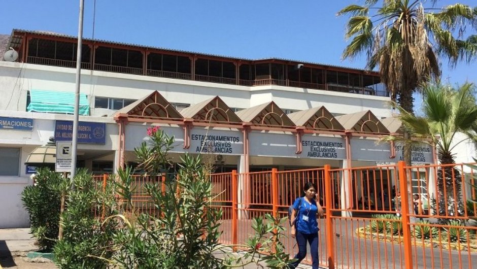 Foto referencia, Hospital de Iquique. 