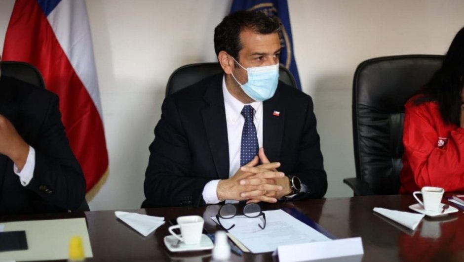 Ministro del Interior, Rodrigo Delgado. (Foto: @min_interior).
