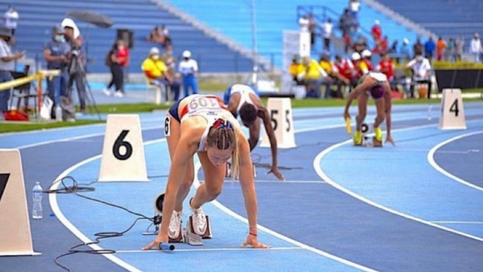 Rocío Muñoz, atleta que participará en la especialidad del salto largo, posta 4x100 y posta 4x4, comentó.